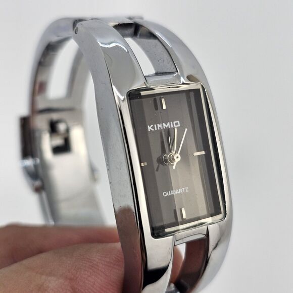 Kimio Women's Watch 20MM Gray Bracelet 5-6" New Battery Working READ DESCRIPTION - Picture 4 of 15